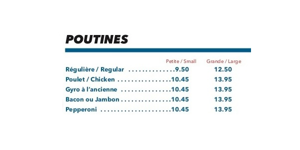 Poutines
